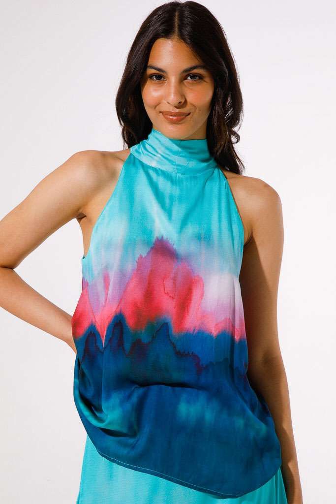 vestido estampado meisie